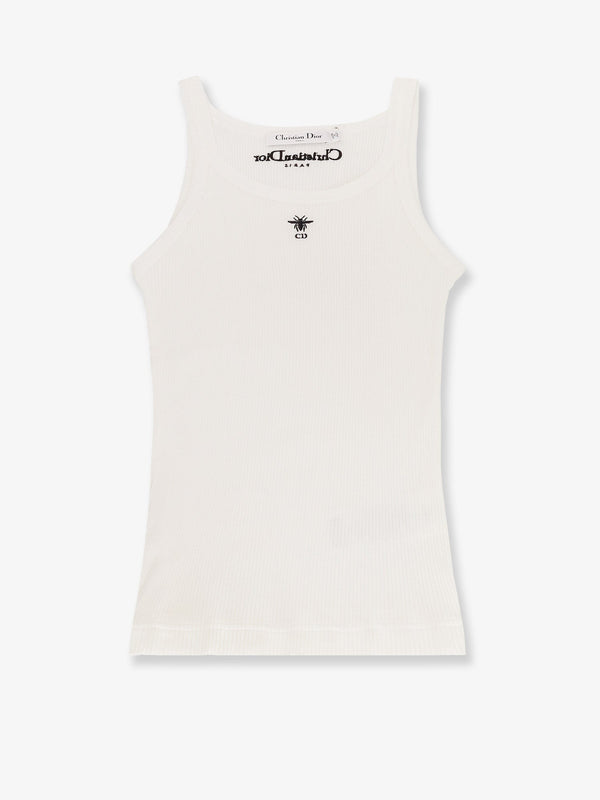 Dior Ribbed Cotton Tank Top