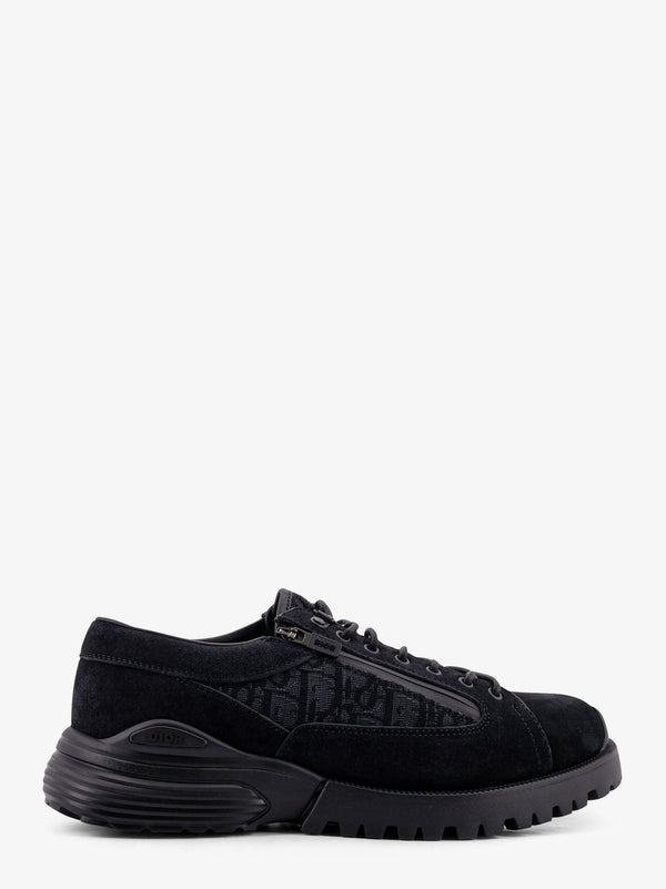 Dior Derby Dior Combat Suede And Dior Oblique Jacquard Fabric Lace Up Shoes
