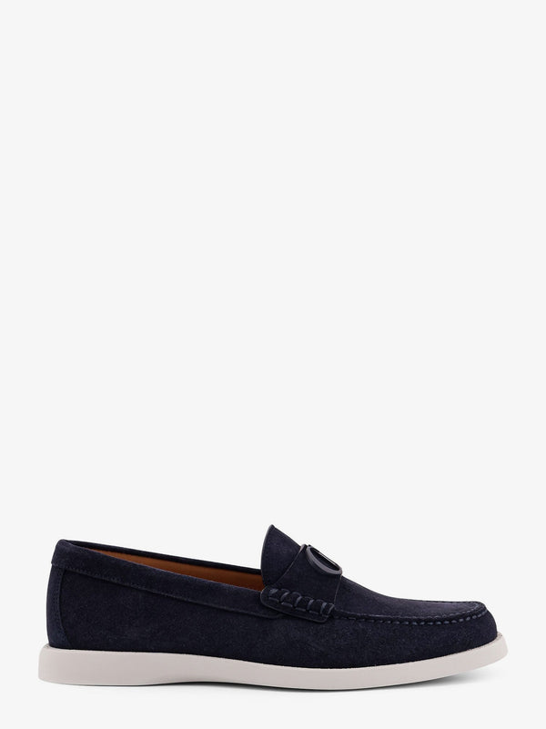 Dior Granville Suede Loafers With Monogram