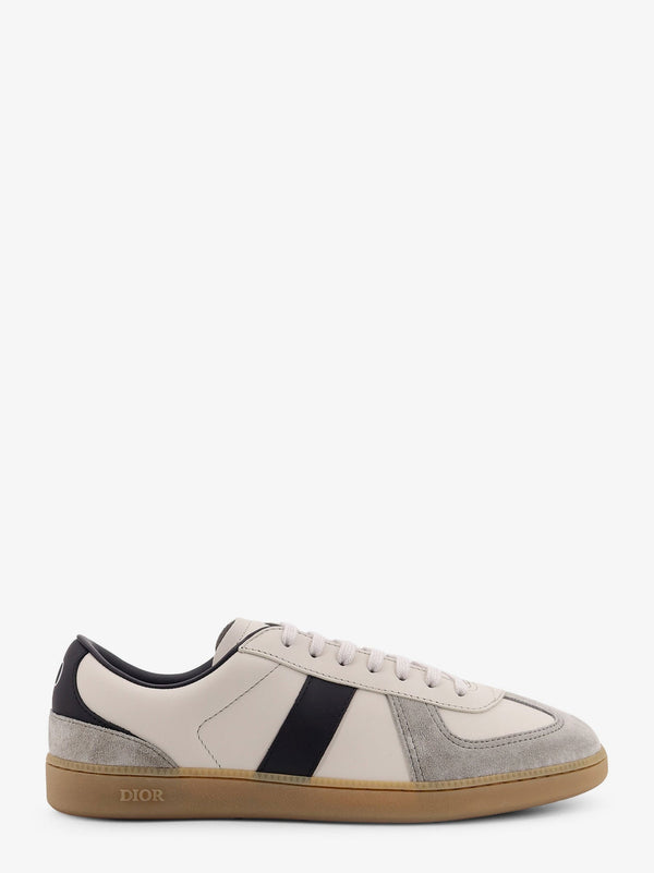 Dior B01 Matchpoint Leather Low-Top Sneakers With Suede Inserts