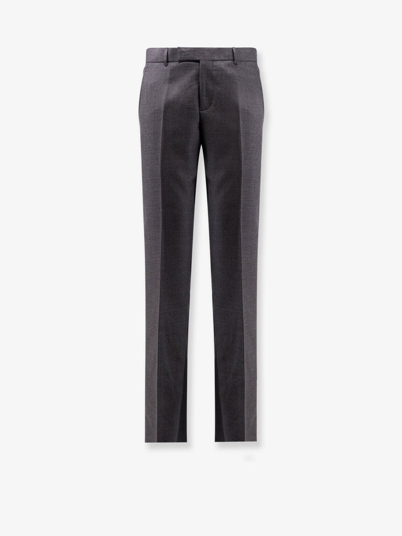 Dior Dior Cashmere and Wool Trousers Grey - World Class Fashion