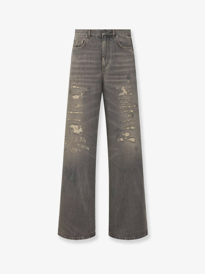 Dior Dior Cotton Jeans Grey Women - World Class Fashion