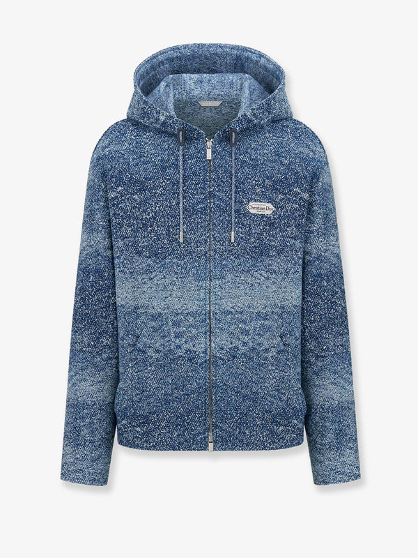 Dior Cotton Jacket With Lettering Logo Label