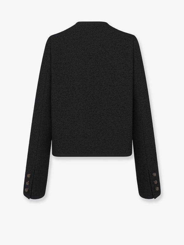 Dior Bouclé Cotton And Virgin Wool Blazer