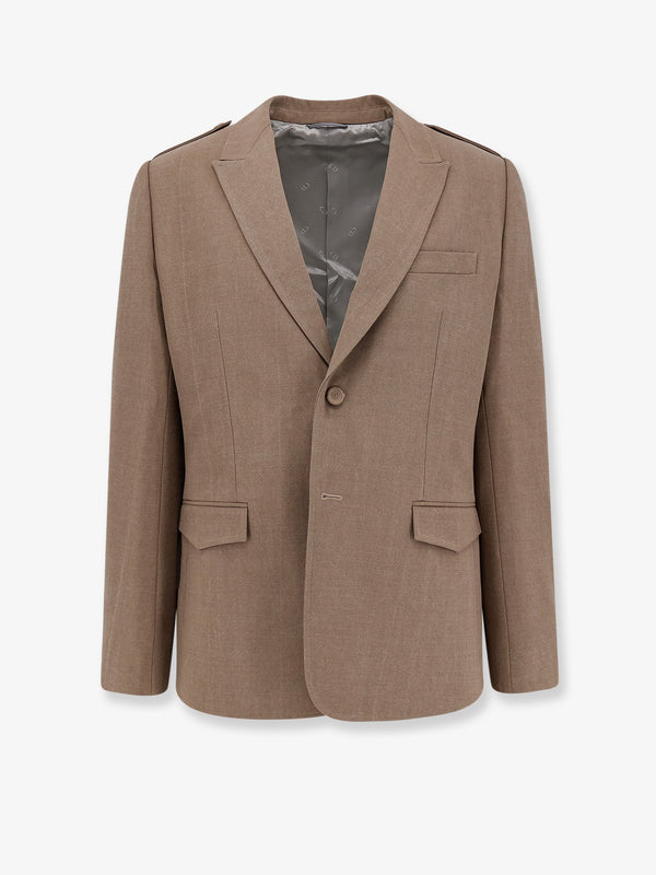Dior Single-Breasted Virgin Wool Blazer