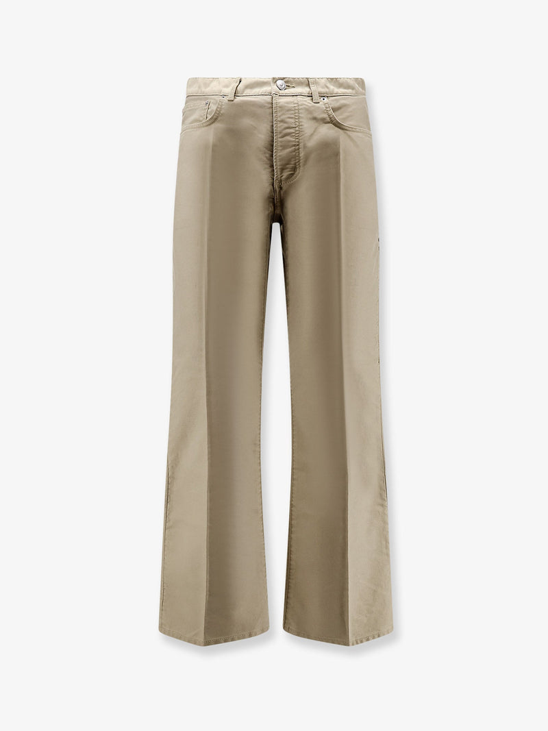 Dior Dior Cotton Trousers Beige Men - World Class Fashion