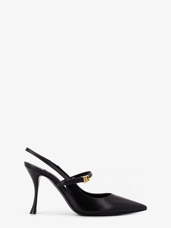 Dolce & Gabbana Leather Slingback Pumps