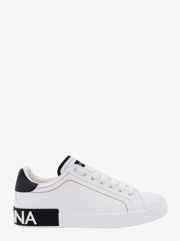 Dolce & Gabbana Low-Top Leather Sneakers