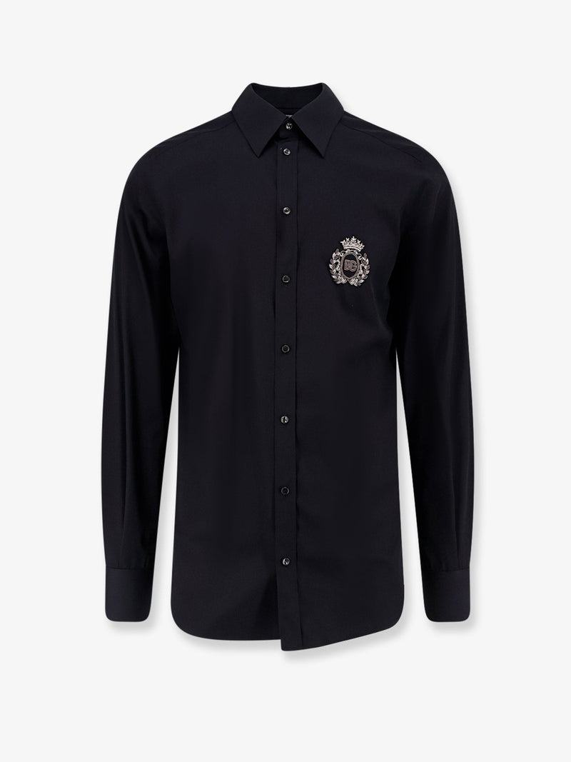 Dolce & Gabbana Dolce & Gabbana Cotton Shirt Black Men - World Class Fashion
