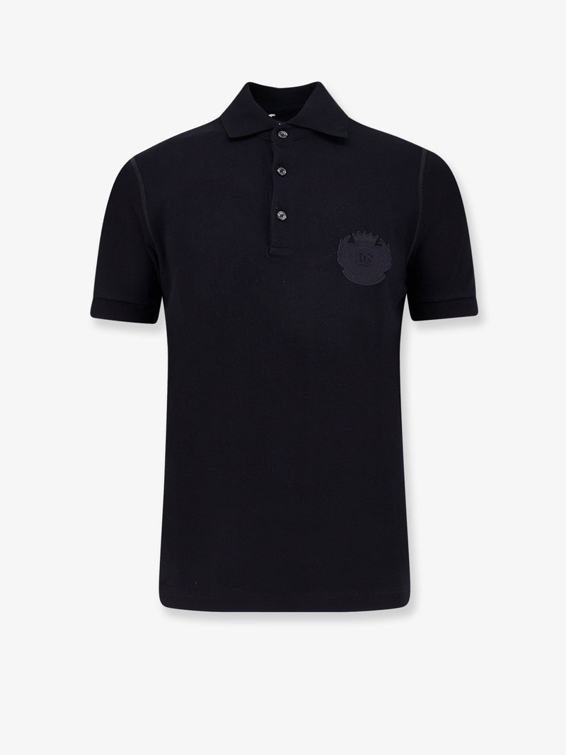 Dolce & Gabbana Dolce & Gabbana Cotton Polo Shirt Black Men - World Class Fashion