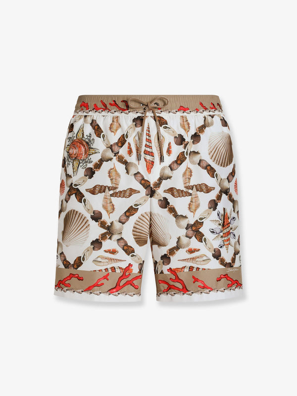 Dolce & Gabbana Swim Trunks With Pochette