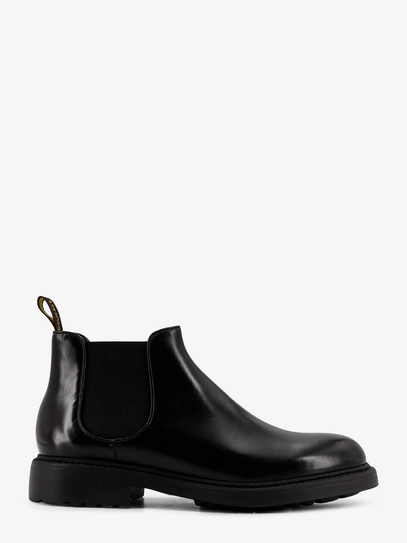 Doucal's Doucal's Leather Boots Black Men - World Class Fashion