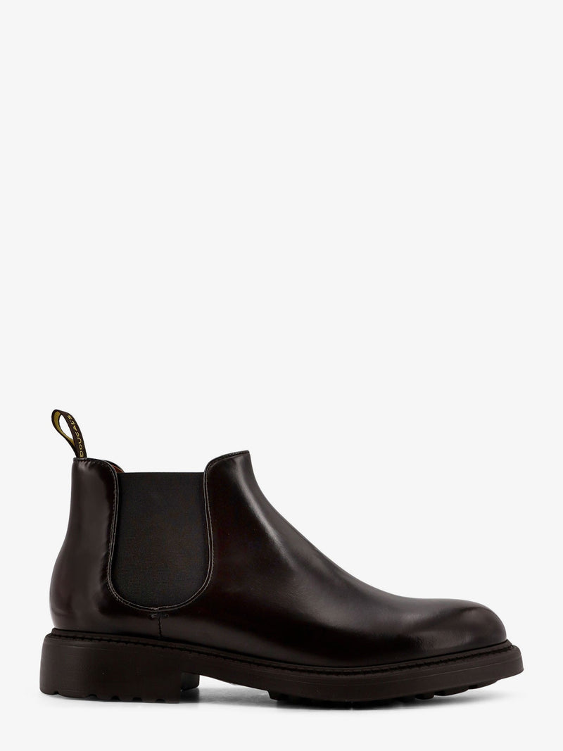 Doucal's Doucal's Beatles Leather Boots Brown - World Class Fashion