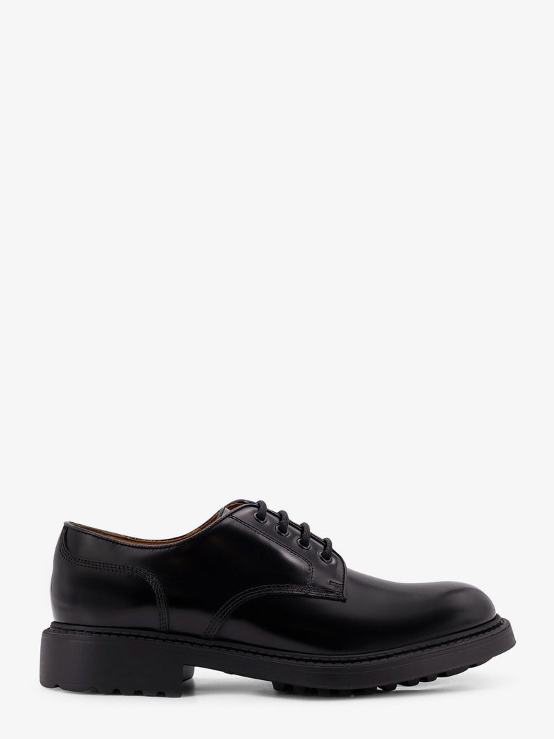 Doucal's Doucal's Horse Lace Up Leather Shoes Black - World Class Fashion