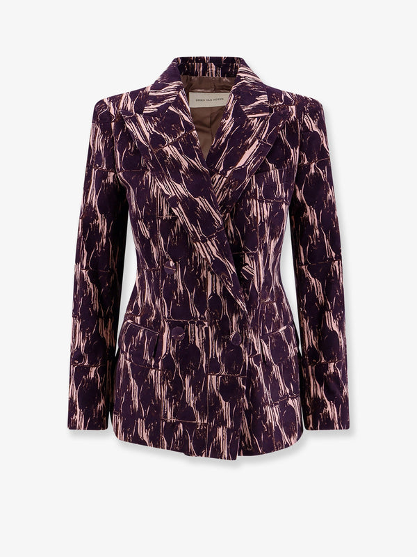 Dries Van Noten Beaura Corduroy Blazer