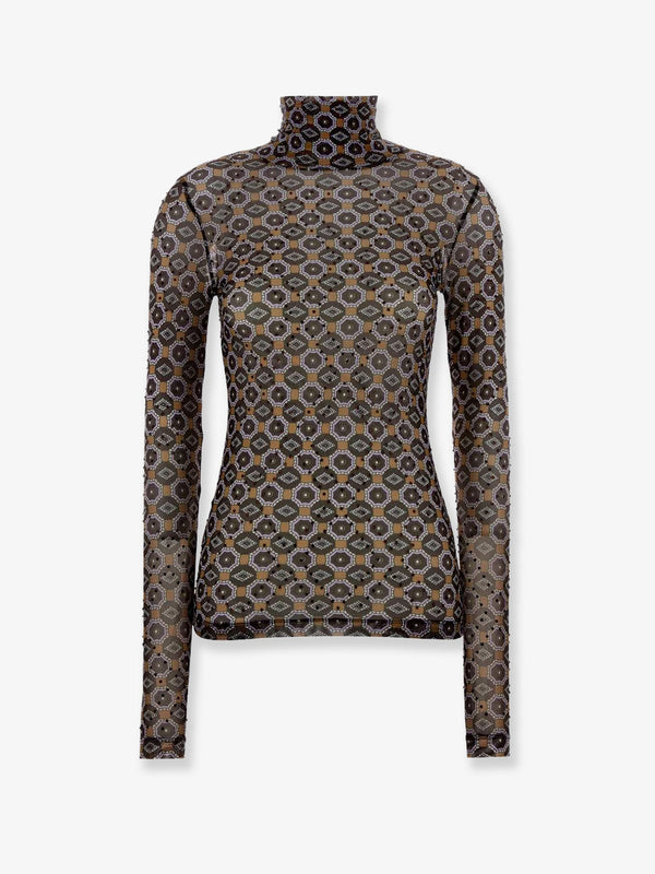 Dries Van Noten Hoyser Top With Sequins