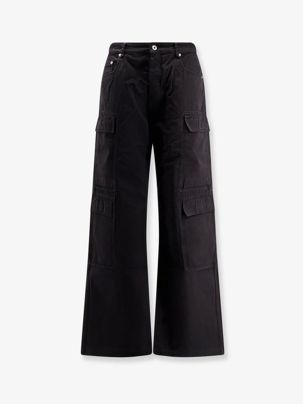 Drkshdw Double Cargo Organic Cotton Trousers