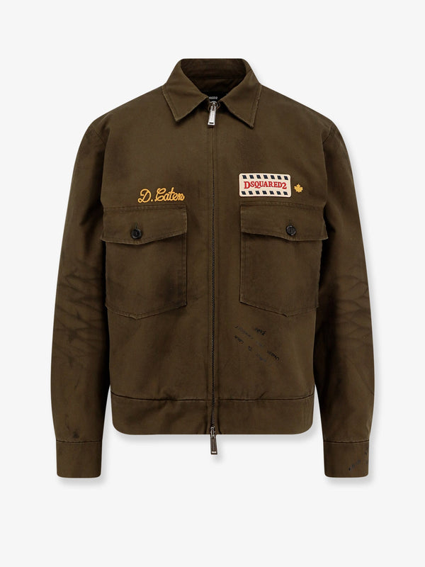 Dsquared2 Dsquared2 Bros Cotton Padded Jacket