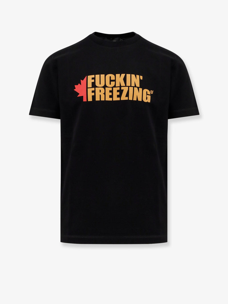 Dsquared2 Dsquared2 Cool Fit Cotton T-Shirt Black - World Class Fashion