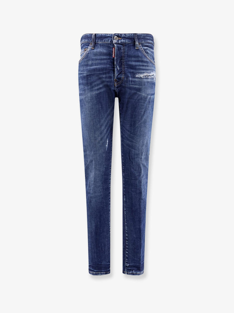 Dsquared2 Dsquared2 Cool Guy Stretch Cotton Jeans Blue - World Class Fashion