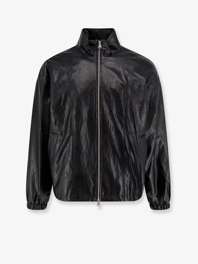 Dunst Chaqueta de Piel Vegana Dunst Negra Unisex - World Class Fashion