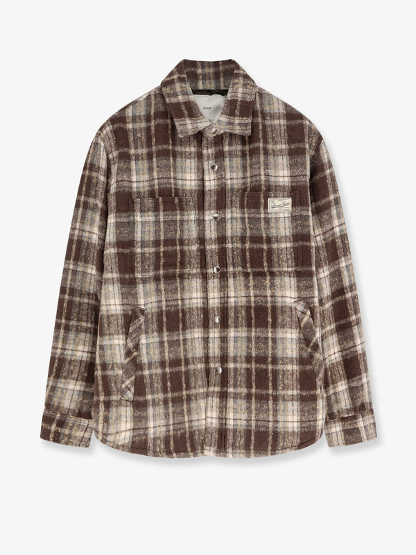 Dunst Madras Pattern Flannel Jacket