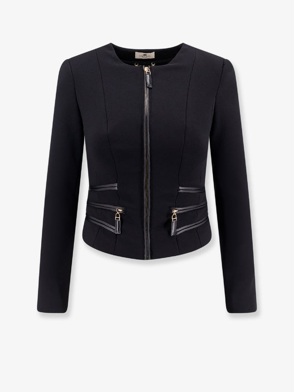 Elisabetta Franchi Blazer With Pockets And Zip
