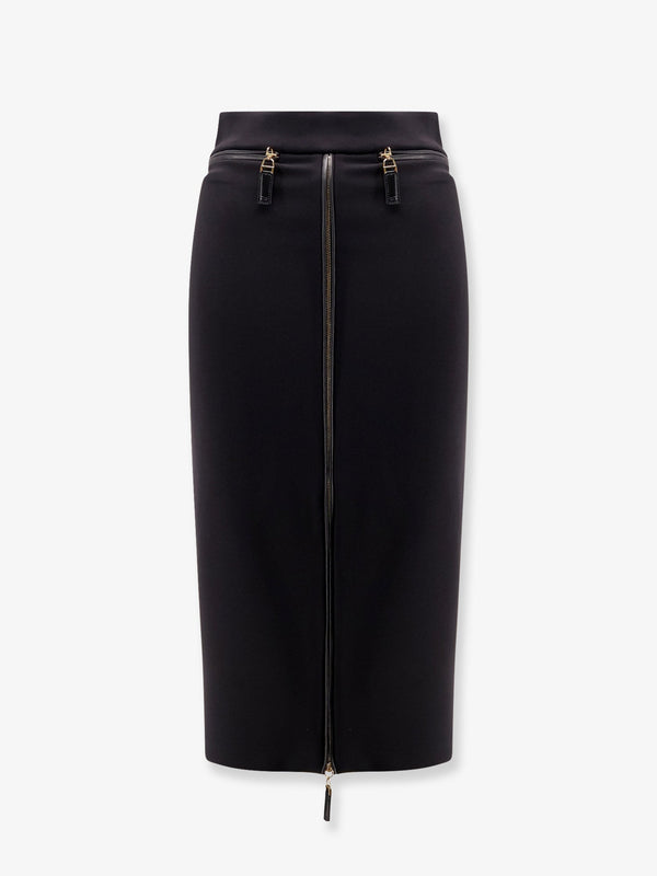 Elisabetta Franchi Satin Pencil Skirt