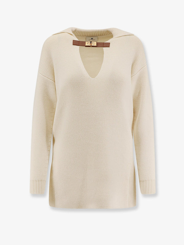 Elisabetta Franchi Wool Blend Sweater