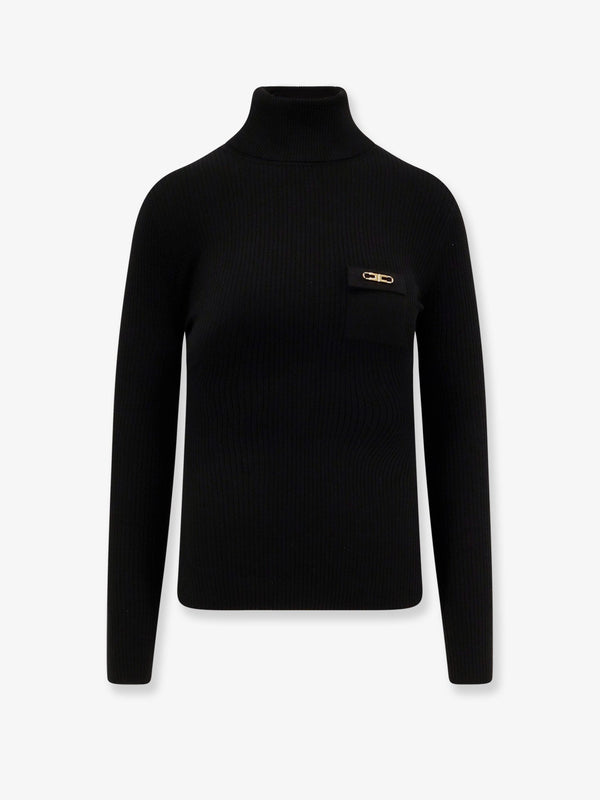 Elisabetta Franchi Ribbed Turtleneck