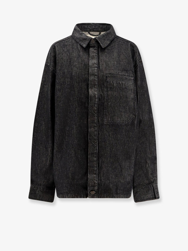Entire Studios Herculean Black Denim Shirt/Jacket