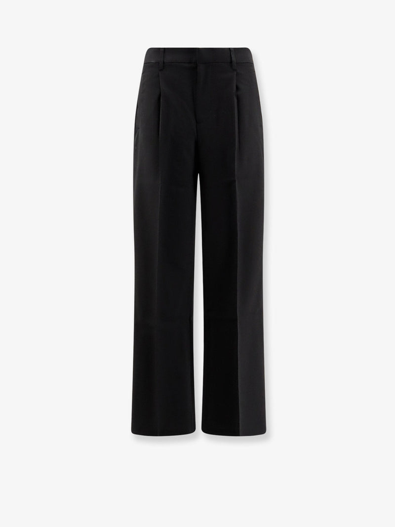 Entire Studios Entire Studios Father Suiting Wool Trousers Negras - World Class Fashion