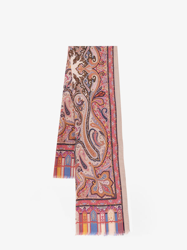 Etro Cashmere And Silk Scarf