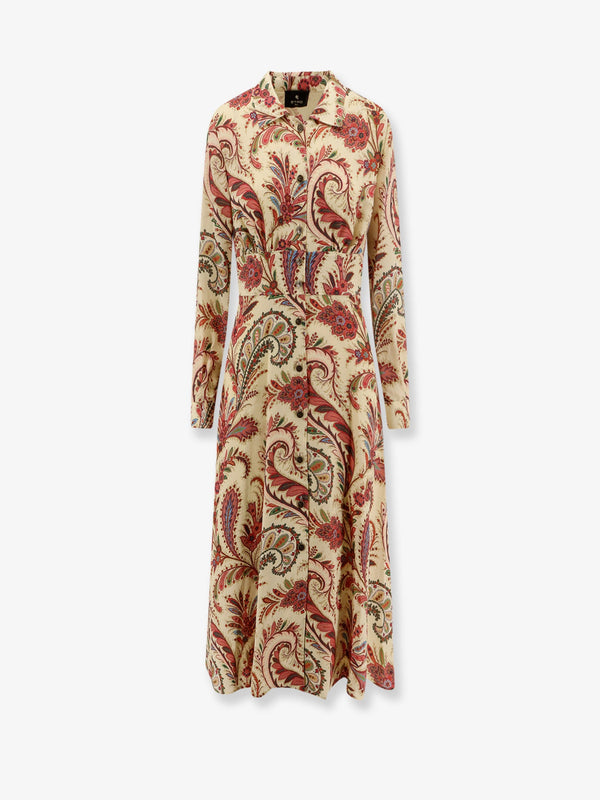 Etro Multicolor Viscose Chemisier/Dress
