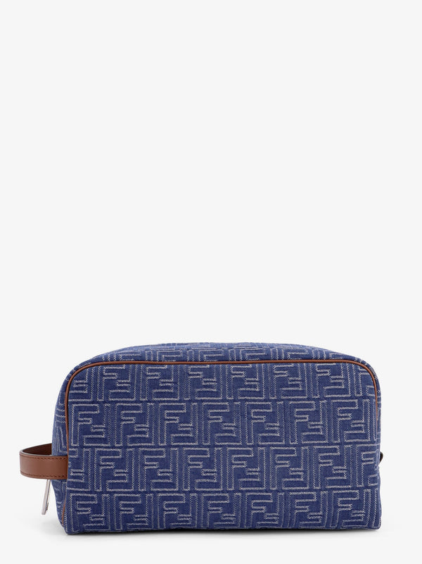 Fendi Jacquard Ff Fabric Medium Beauty Case
