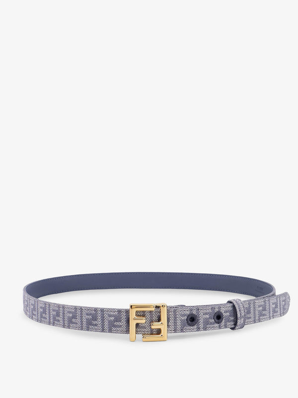 Fendi Jacquard Ff Fabric Belt