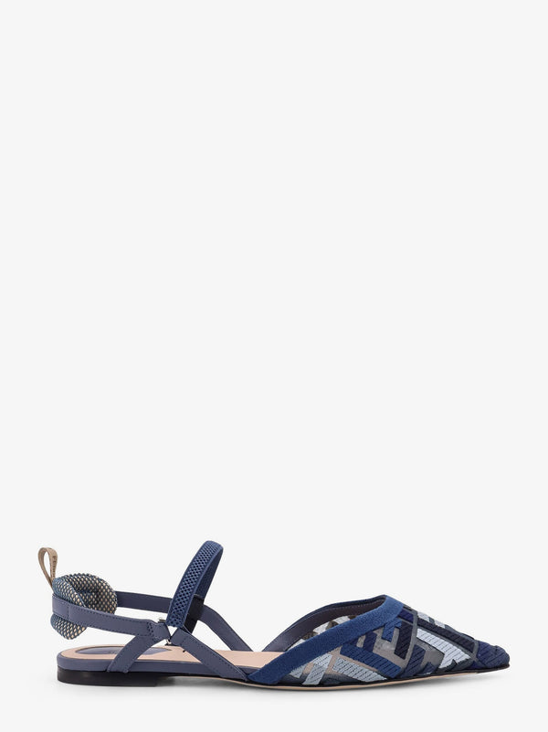 Fendi Colibrì Lite Ff Mesh Slingback