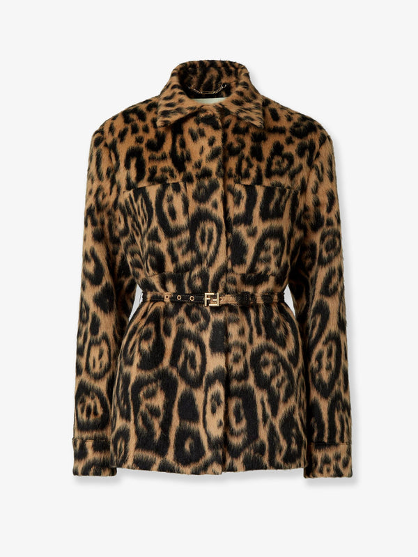 Fendi Fendi Leo Wool Go-To Jacket