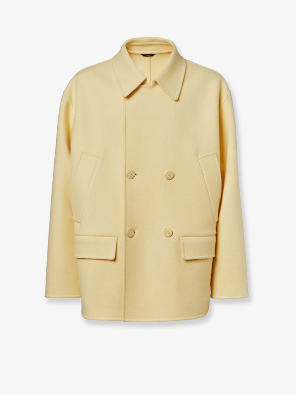 Fendi Double-Breasted Wool Coat