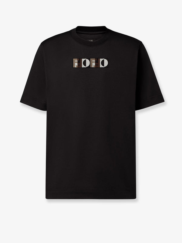 Fendi Fendi Optical Cotton T-Shirt