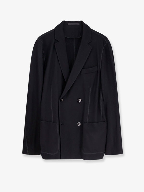 Giorgio Armani Double-Breasted Cashmere Blazer