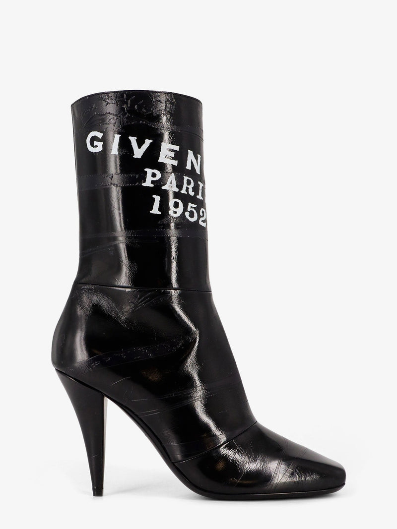 Givenchy Botines Givenchy de Piel con Cremallera Lateral Negros para Mujer - World Class Fashion