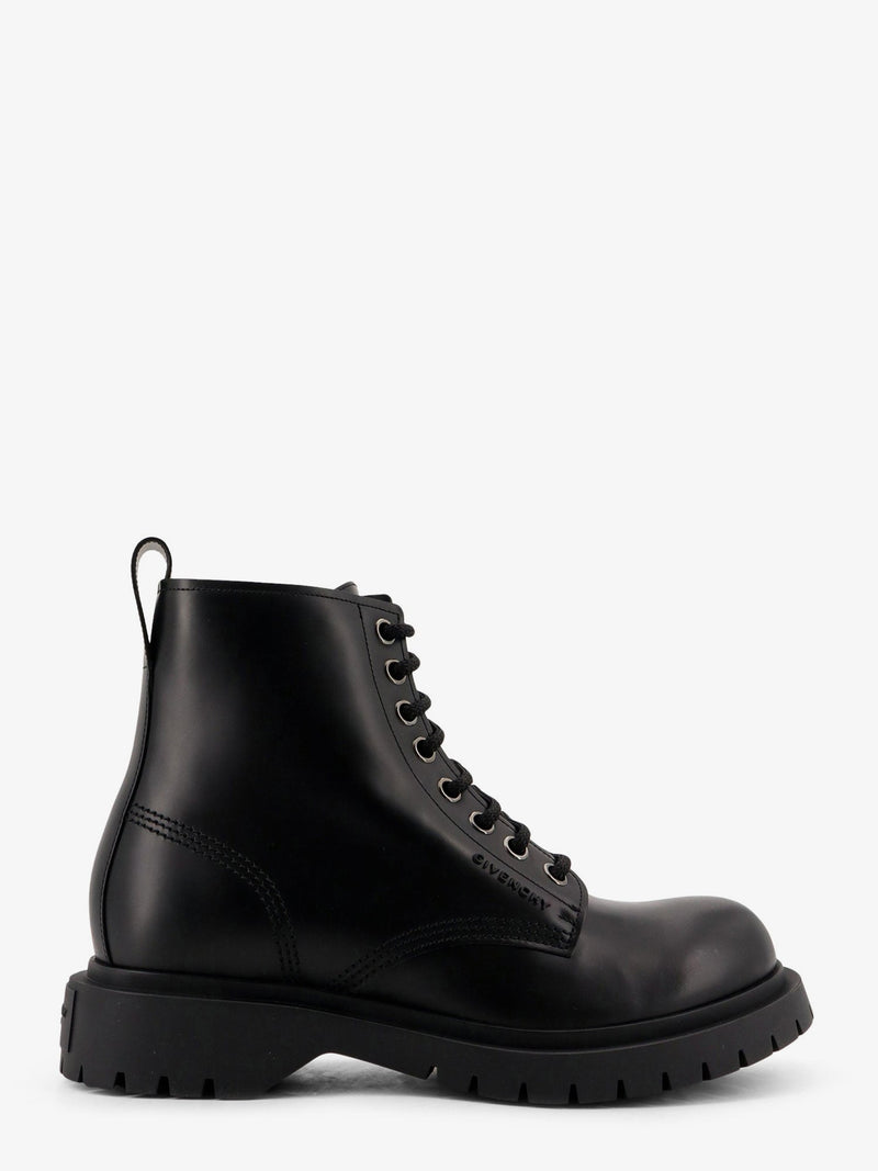 Givenchy Botines Givenchy de cuero para hombre en negro - World Class Fashion