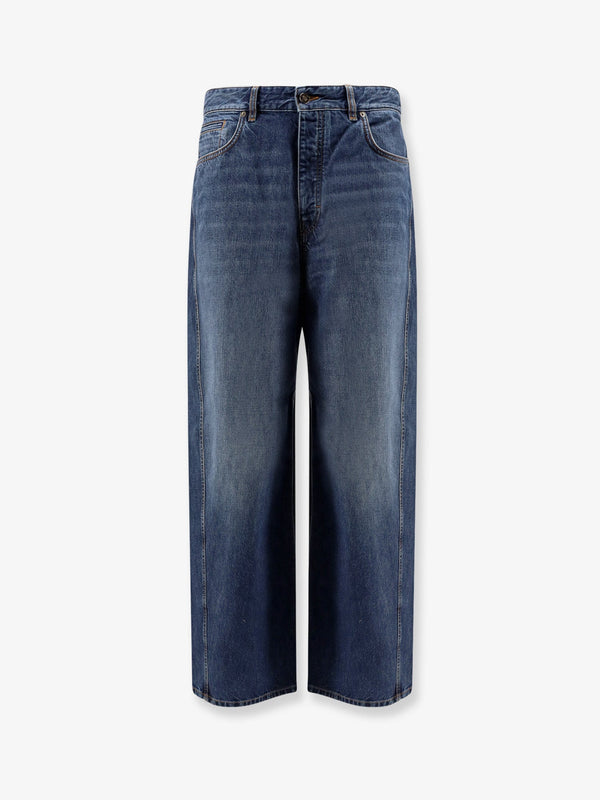 Givenchy Twisted Re-Washed Denim Jeans