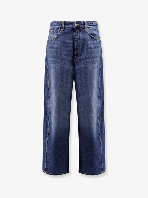 Givenchy Twisted Stone-Washed Denim Jeans
