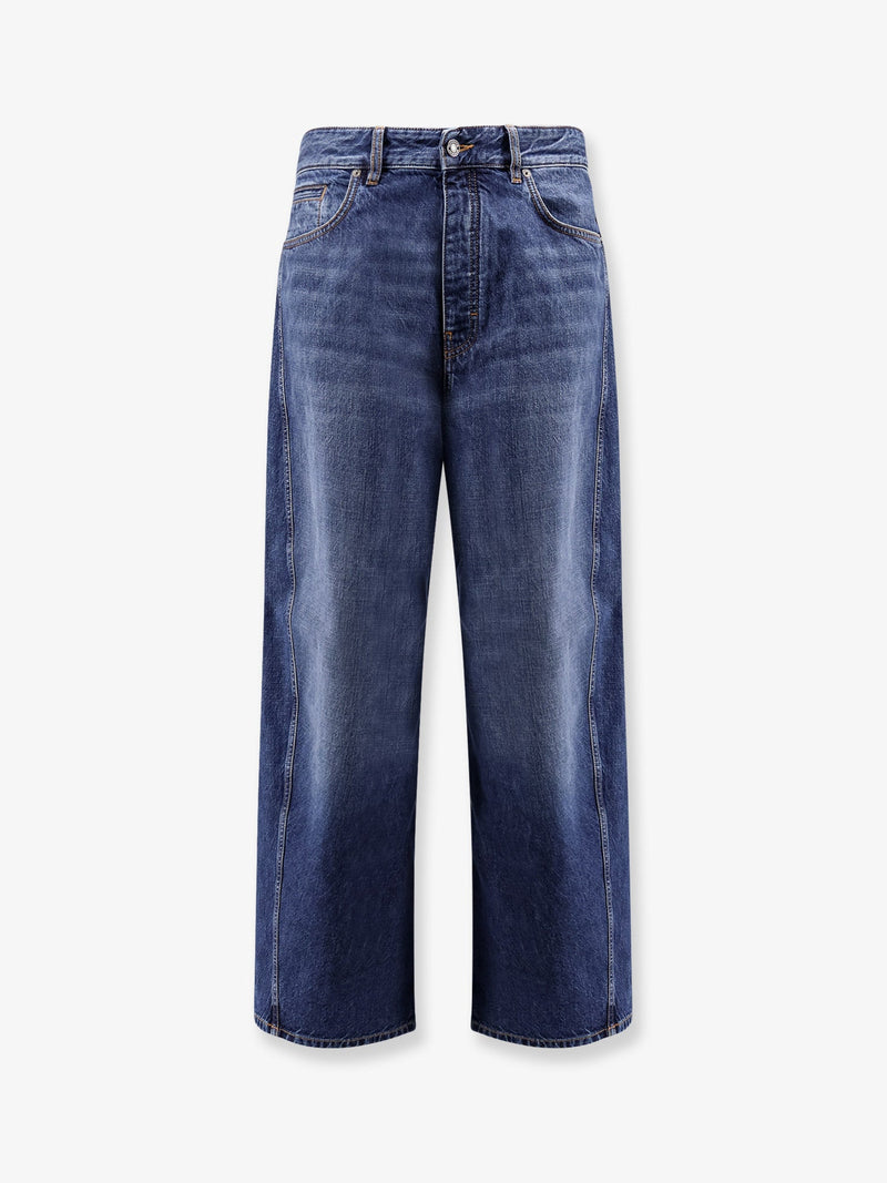 Givenchy Jeans de denim retorcido con efecto lavado a la piedra de Givenchy, en azul - World Class Fashion