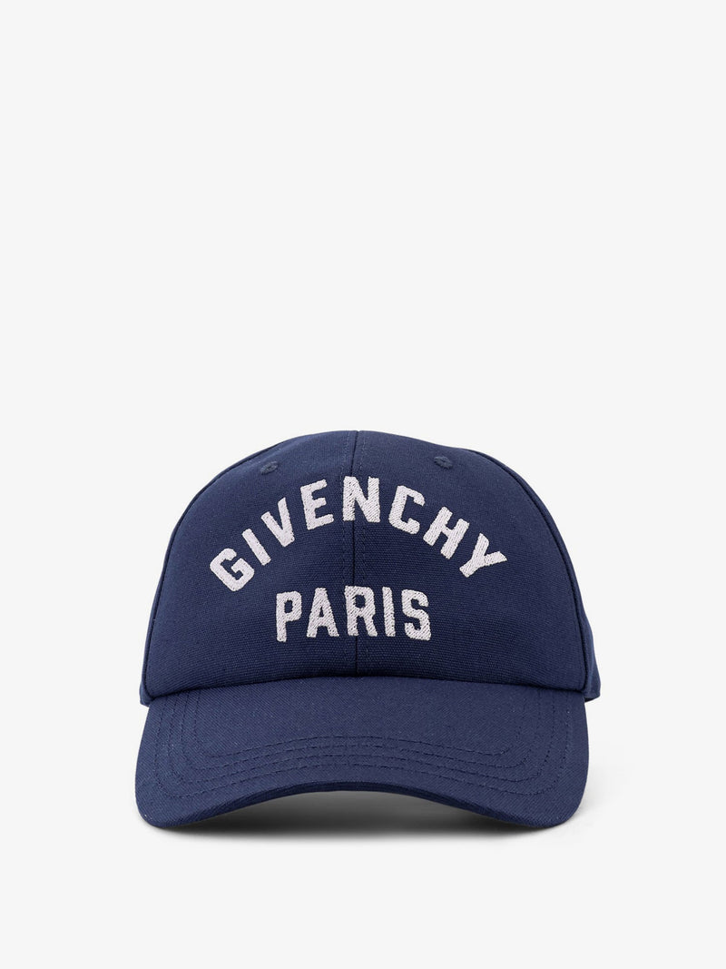 Givenchy Givenchy Cotton Baseball Hat Blue - World Class Fashion