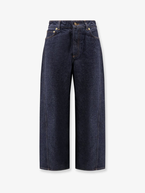 Givenchy Twisted Dark Blue Denim Jeans