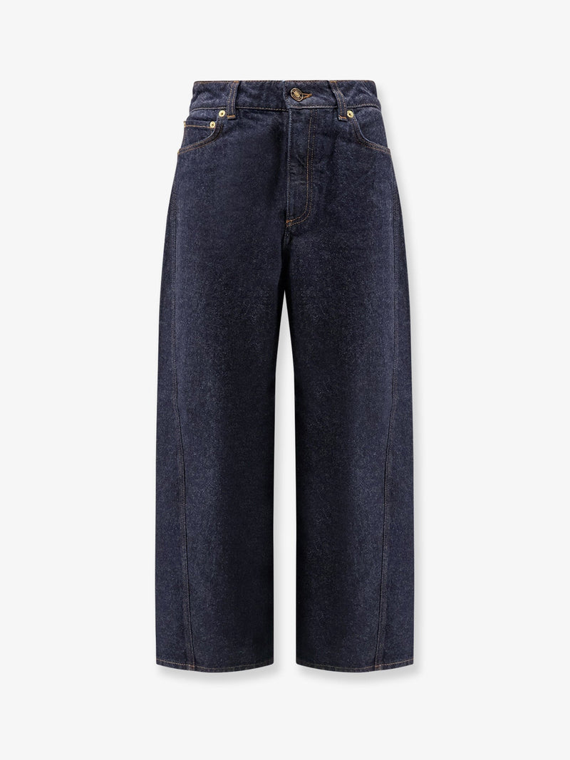 Givenchy Givenchy Twisted Dark Blue Denim Jeans Women - World Class Fashion