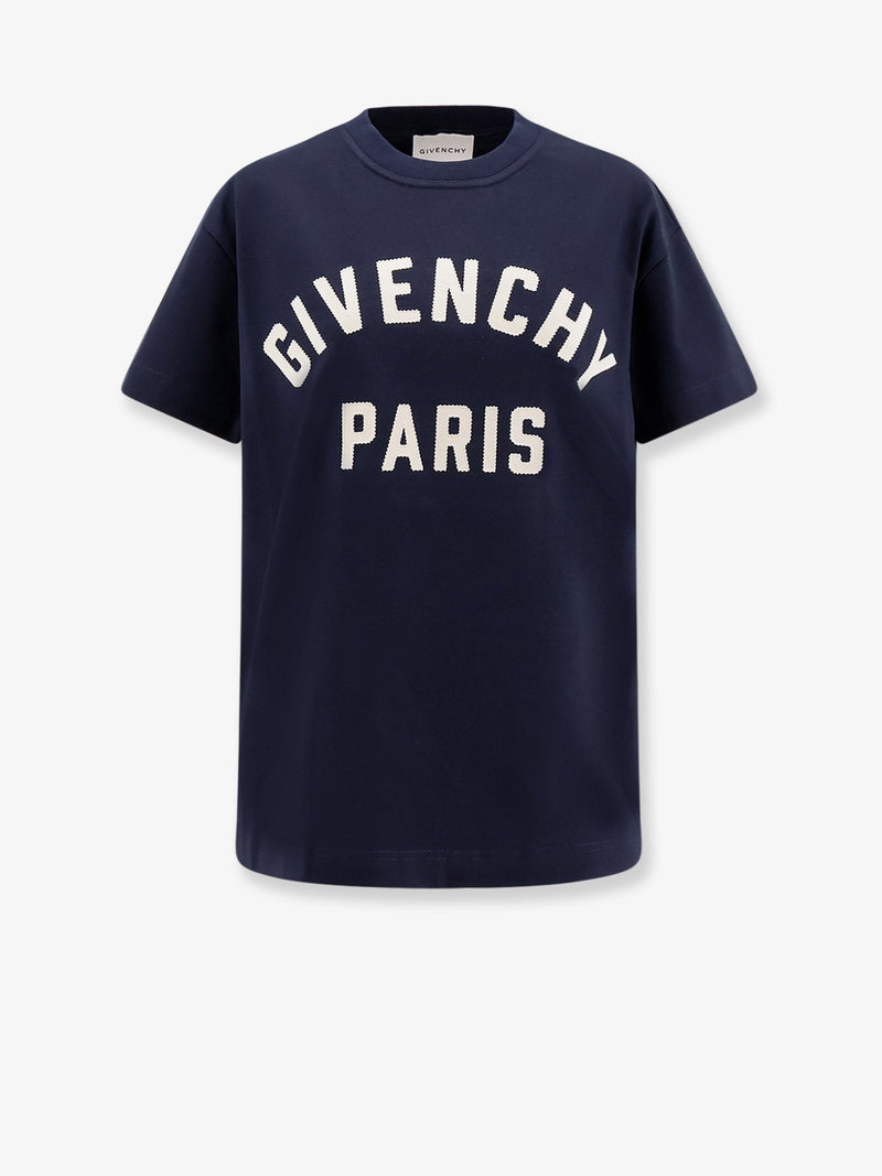Givenchy Givenchy Cotton T-Shirt Blue Women - World Class Fashion